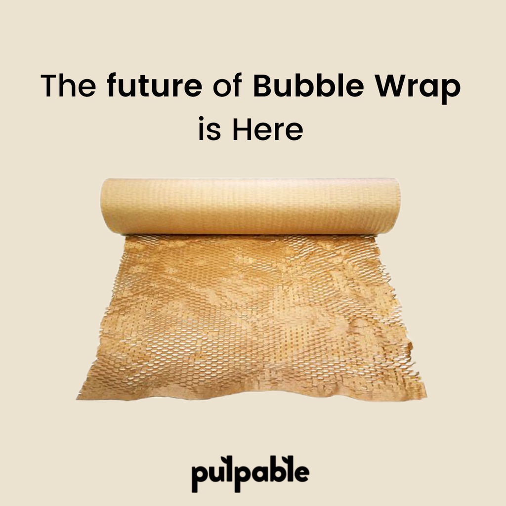 Jual [5M & 10M] Pulpable Honeycomb Paper Wrap - Eco Friendly Packaging ...