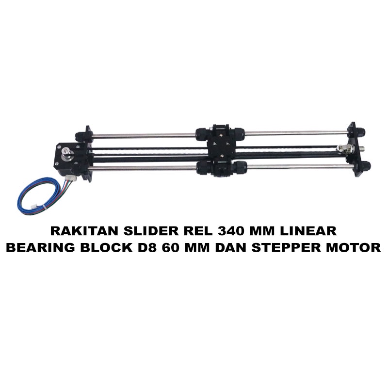 Jual EELIC SLR-60D8J150A Rakitan slider rel panjang 340 mm dengan ...