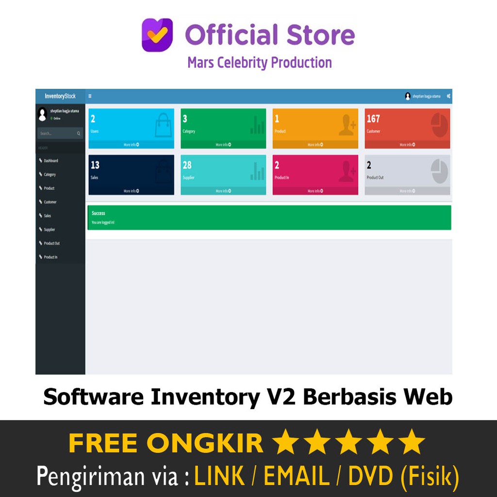 Jual Software Inventory V2 Berbasis Web Terbaru | Shopee Indonesia