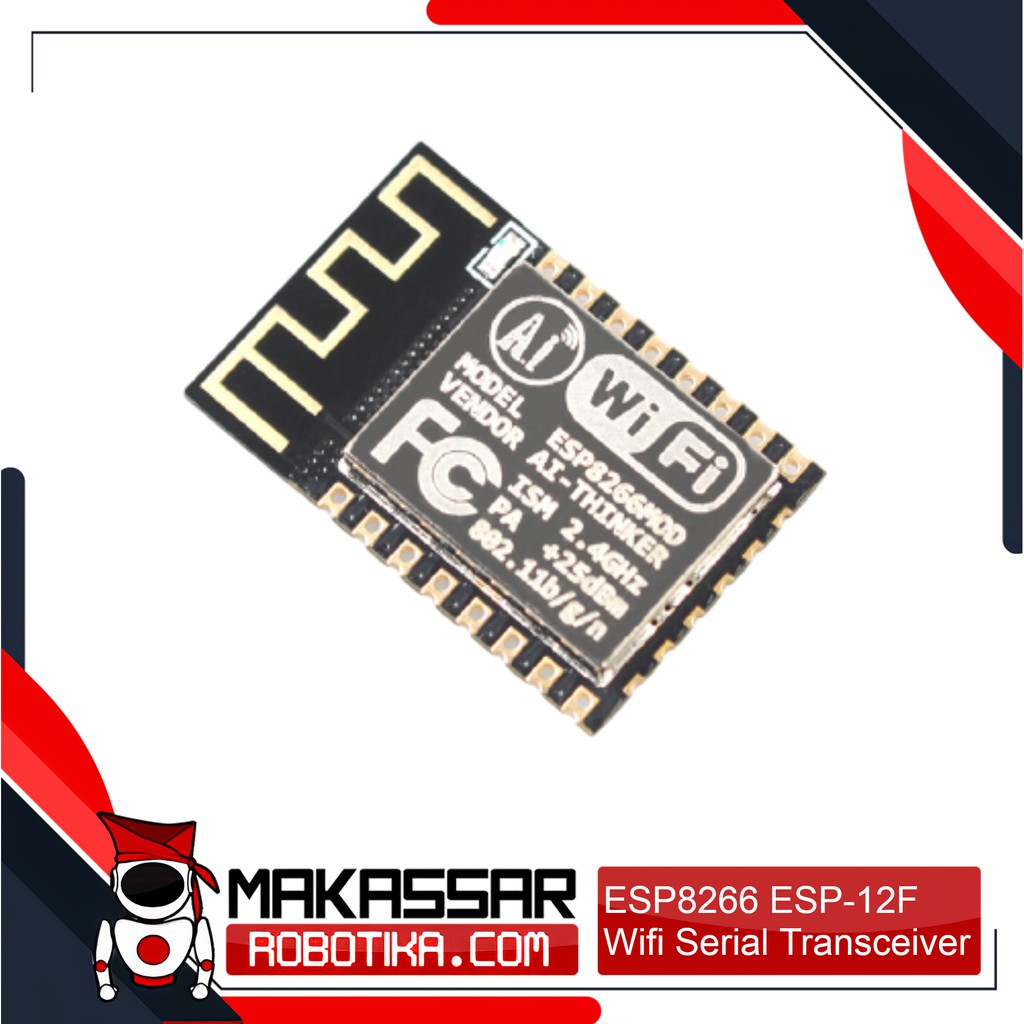 Jual ESP8266 ESP-12F ESP12F WIFI SERIAL TRANSCEIVER | Shopee Indonesia
