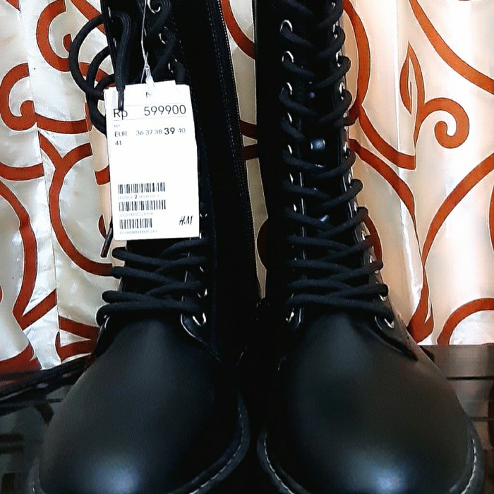 Sepatu boots outlet h&m