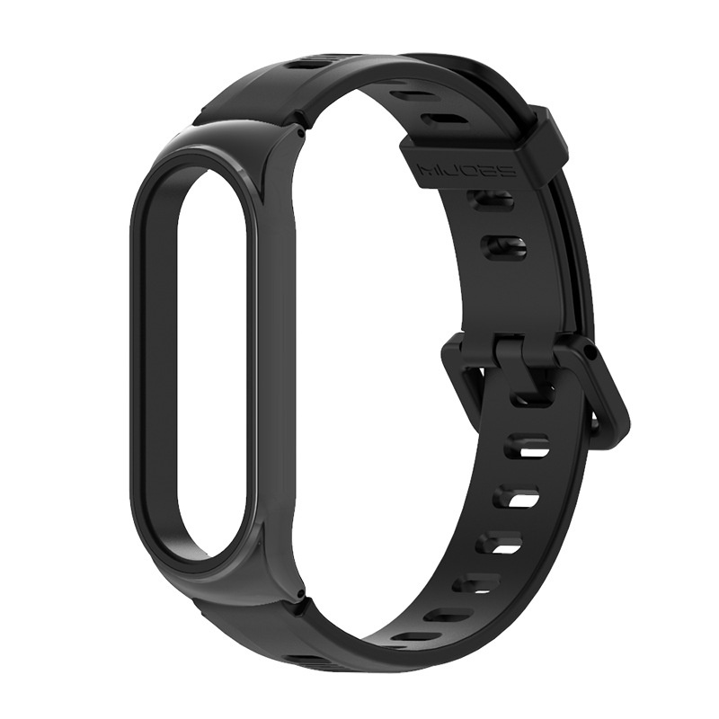 Jual Mijobs Sport Strap Watchband Silicone For Xiaomi Mi Band 3 ...