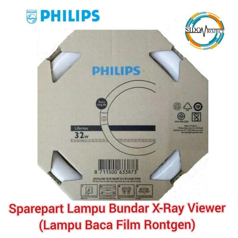 Jual sparepart lampu bulat Xray Viewer bohlam baca film rontgen ...