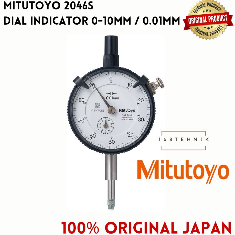 Jual MITUTOYO 2046S DIAL INDICATOR ORIGINAL JAPAN | Shopee Indonesia