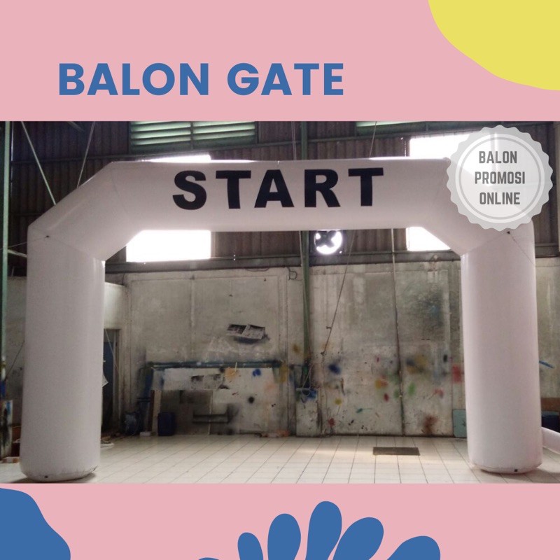 Jual Balon Pvc | Balon Gate 4x3m | Balon Start Finish | Handblower ...