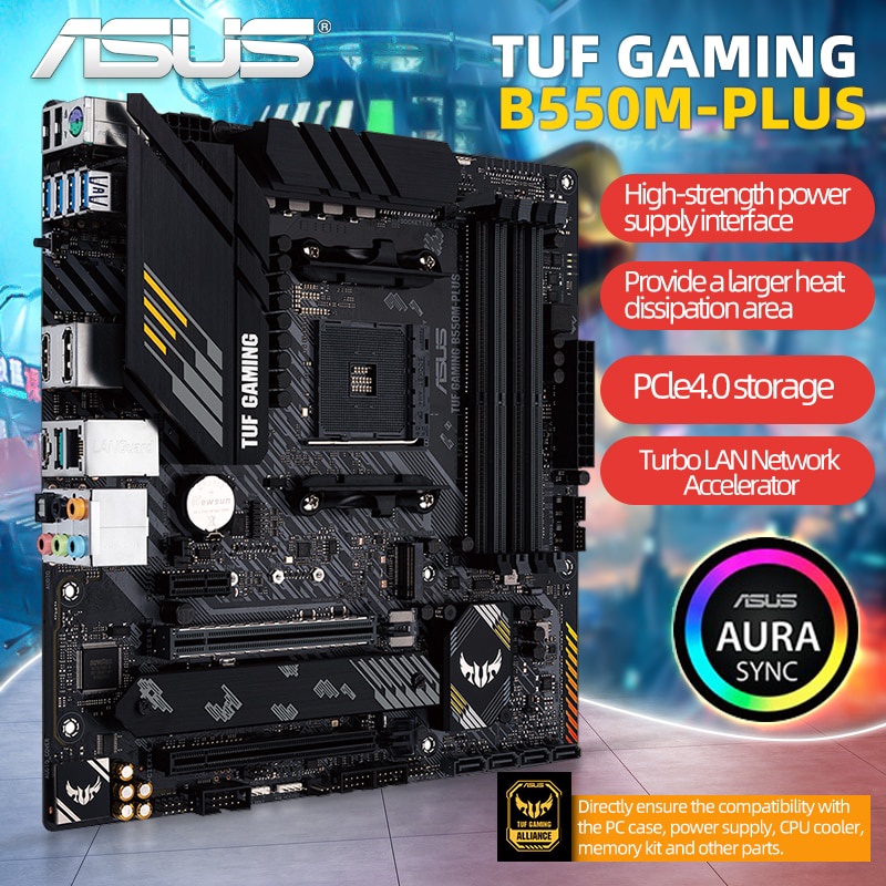 Jual PREORDER ASUS New TUF GAMING B550M PLUS Micro-ATX B550M ...