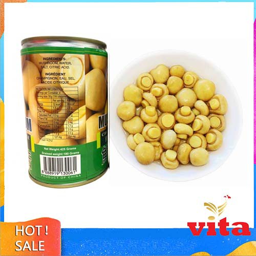 Jual Whole Mushroom Jamur Kaleng 425gr | Shopee Indonesia