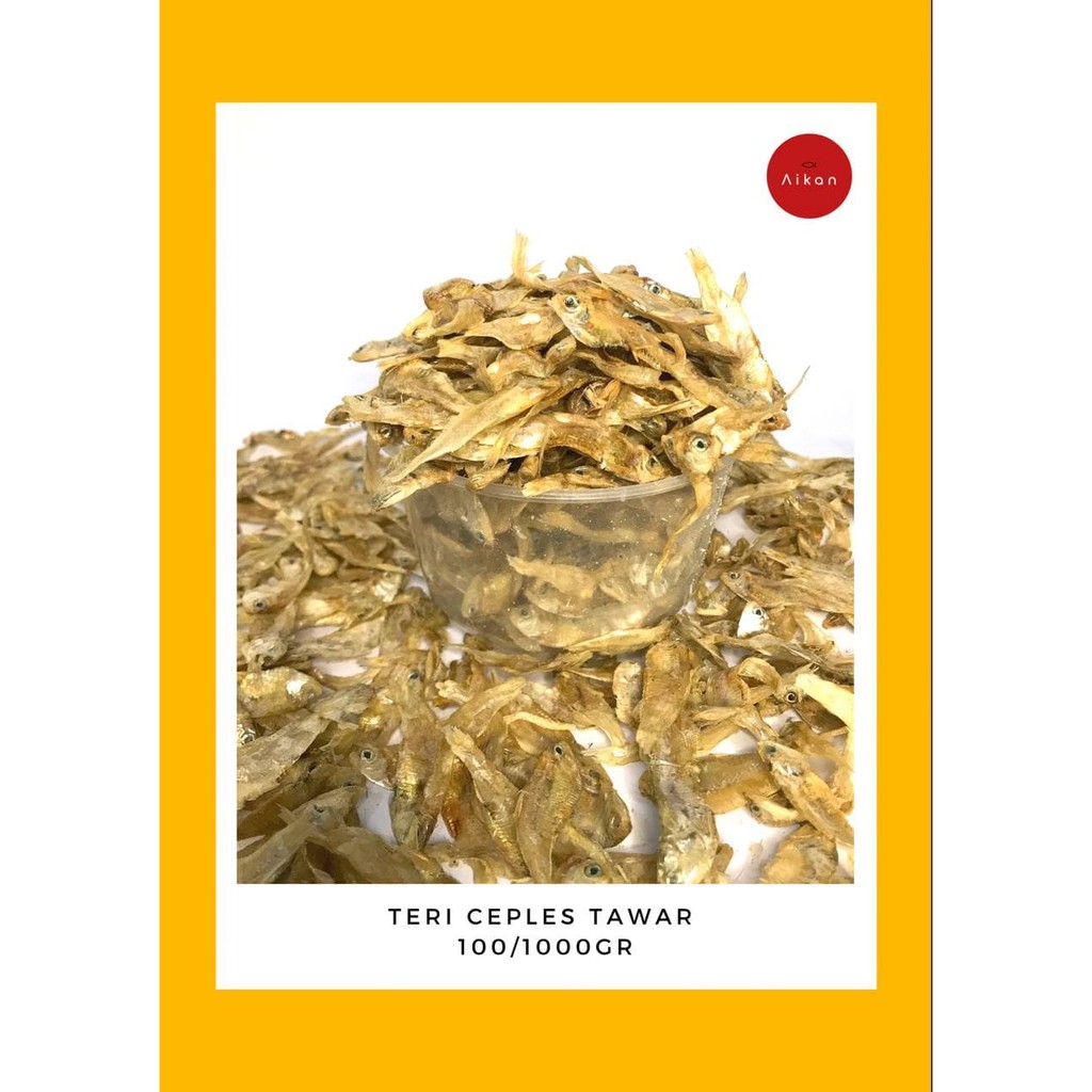 Jual Ikan Teri Ceples (Flower Anchovy) | Shopee Indonesia