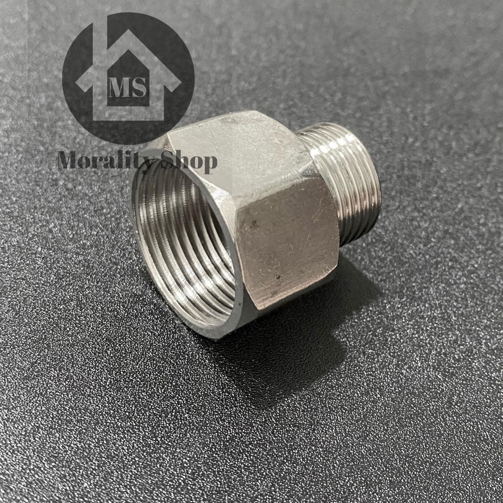 Jual Soket Fitting Stainless 1/2 Ke 3/4 S01 - Nepel Mur Conector Kran ...