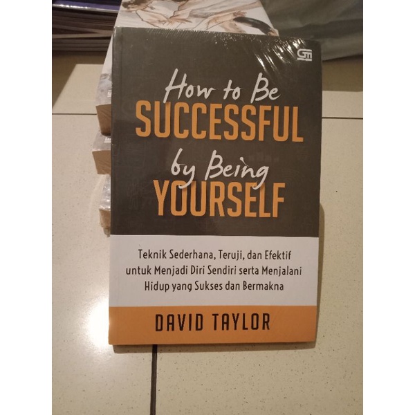 Jual [ORIGINAL] How To Be Succesful By Being Yourself - Teknik ...