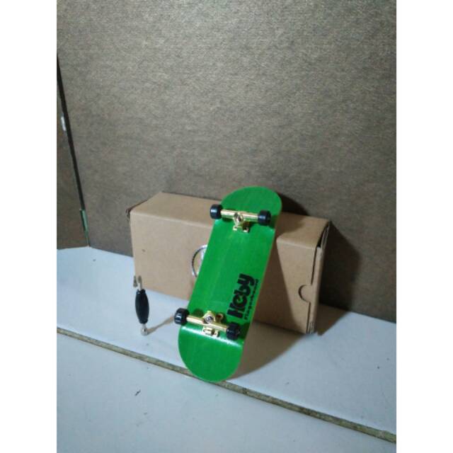 Jual Fullset fingerboard Blank deck green Shopee Indonesia