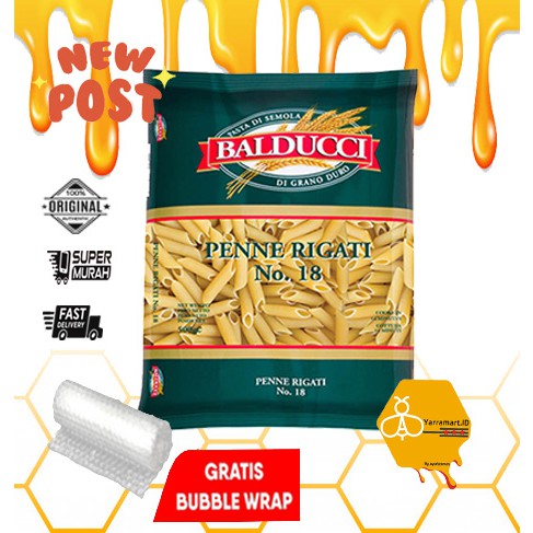 Jual BALDUCCI PENNE RIGATI NO.18 500gr | Shopee Indonesia