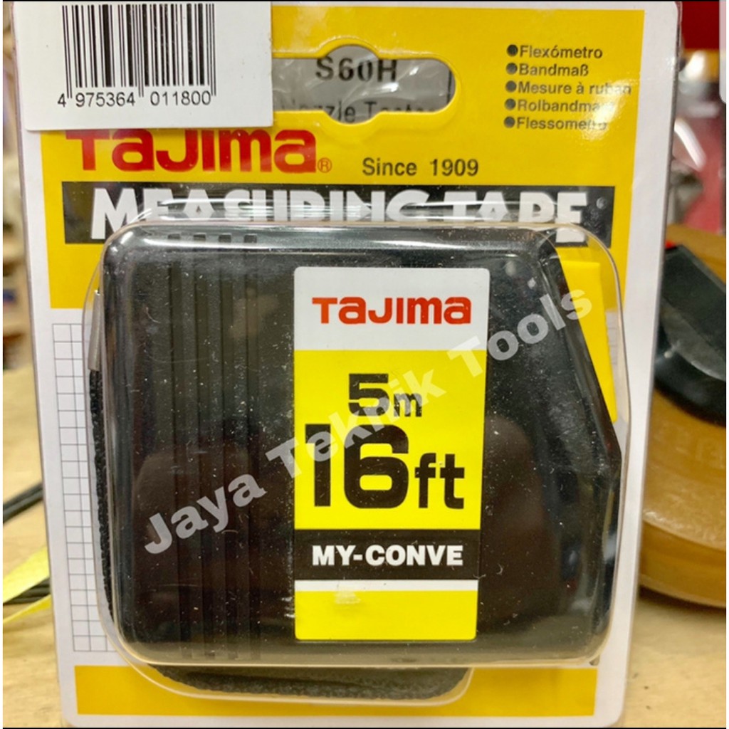 Rolbandmaat G-LOCK 8 m x 25 mm Tajima, TJ105825