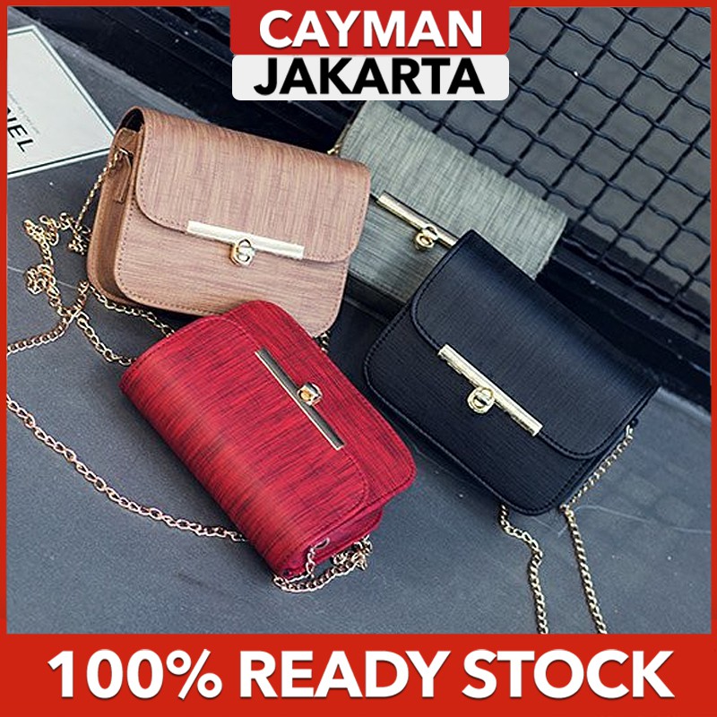 Jual Cayman Tas Cute Wanita Fashion Tas Import Tas Hand Bag Tas Selempang Women Sling Bag GDW013 Shopee Indonesia