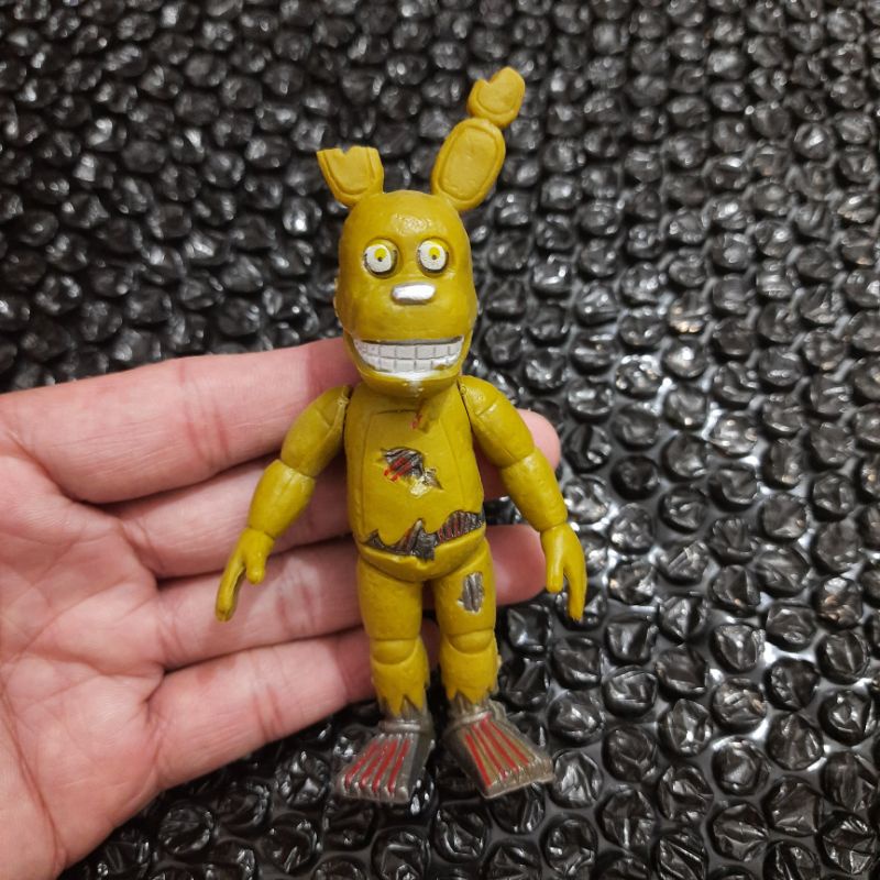 FNAF Five Nights At Freddys Figure Springtrap Golden Freddy Foxy  Freddy Chica Bonnie 10cm