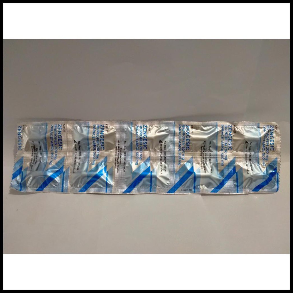 Jual Zengesic Ibuprofen Dan Paracetamol | Shopee Indonesia
