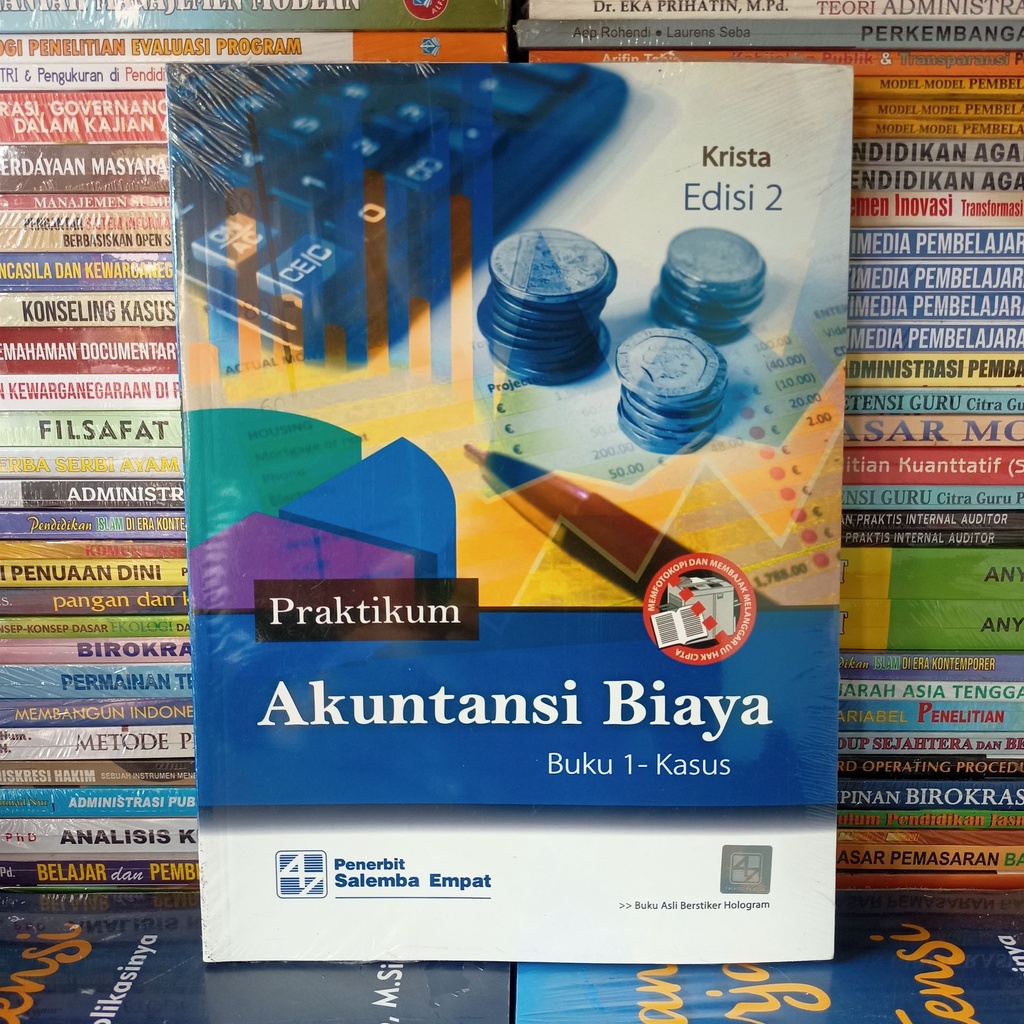 Jual Buku Praktikum Akuntansi Biaya Edisi 2 Kasus & Kertas Kerja ...