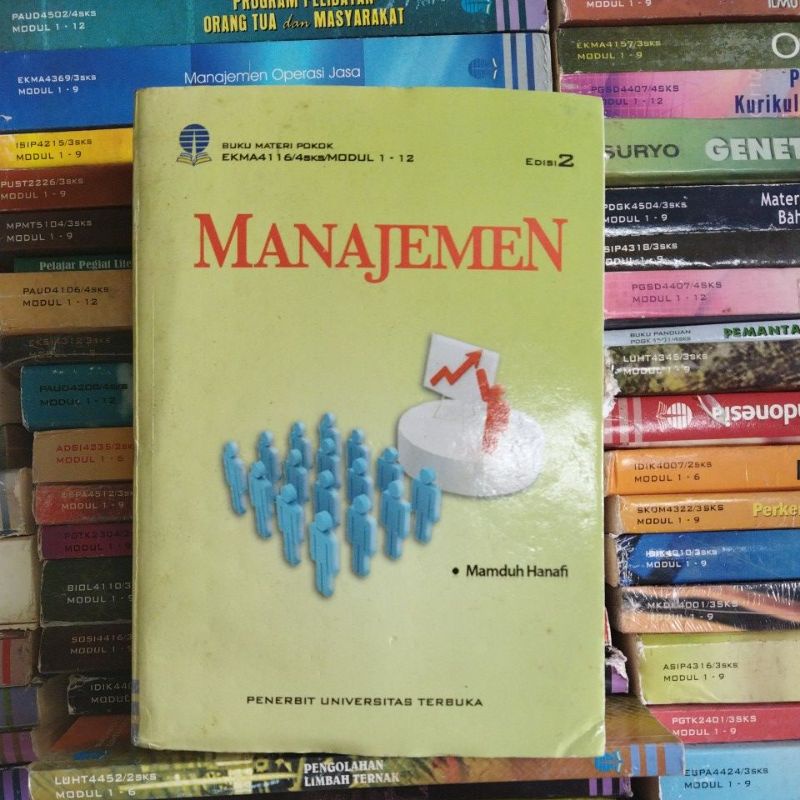 Jual Buku Materi Pokok Manajemen UT. Buku Universitas Terbuka. MAt ...