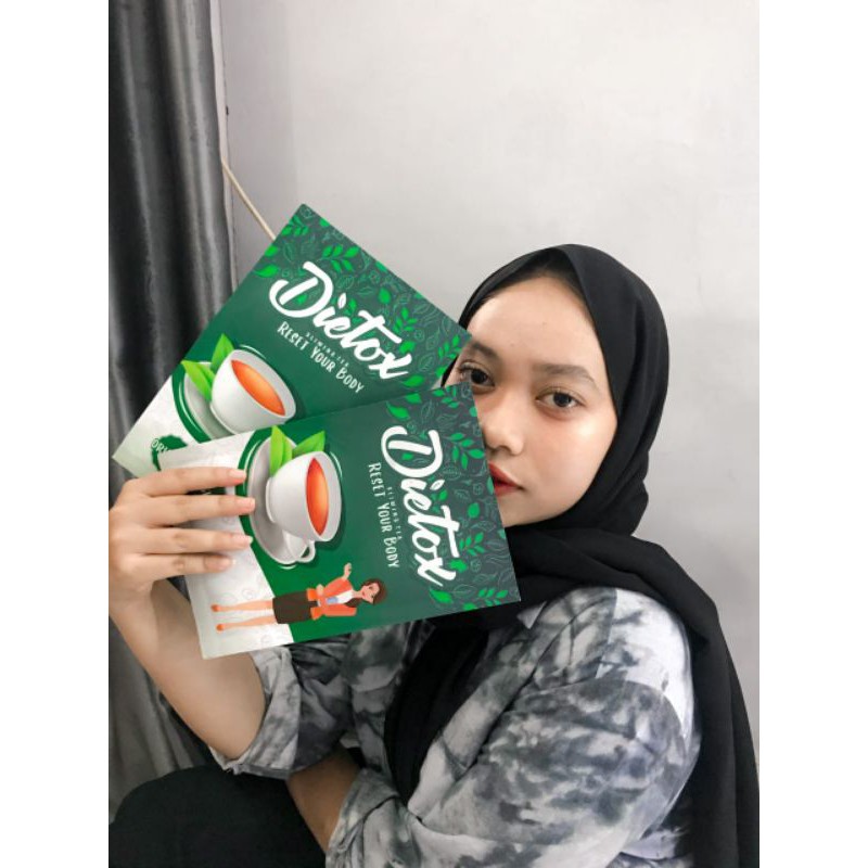 Jual DIETOX TEA(20 SASHET +FREE ALAT UKUR) Shopee Indonesia