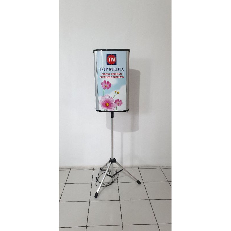 Jual Light Box Display Rotary Two Sided ( Termasuk Cetakan ) ( 60 x 35 ...
