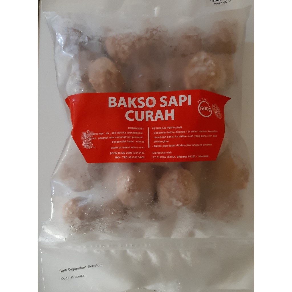 Jual Bernardi Bakso Sapi Curah 500gr Shopee Indonesia