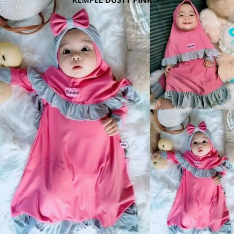 jual-gamis-anak-bayi-set-jilbab-umur-0-6-12-bulan-1-2-3-4-tahun-2024