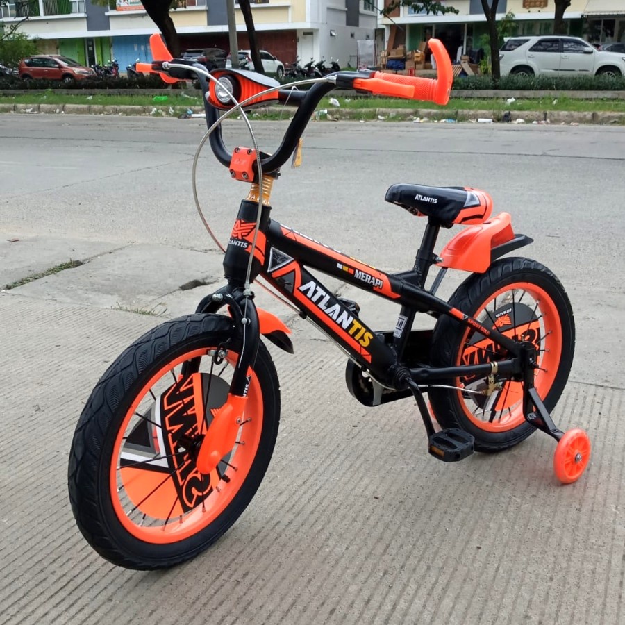 Jual SEPEDA ANAK BMX ATLANTIS 12 16 18 MERAPI | Shopee Indonesia