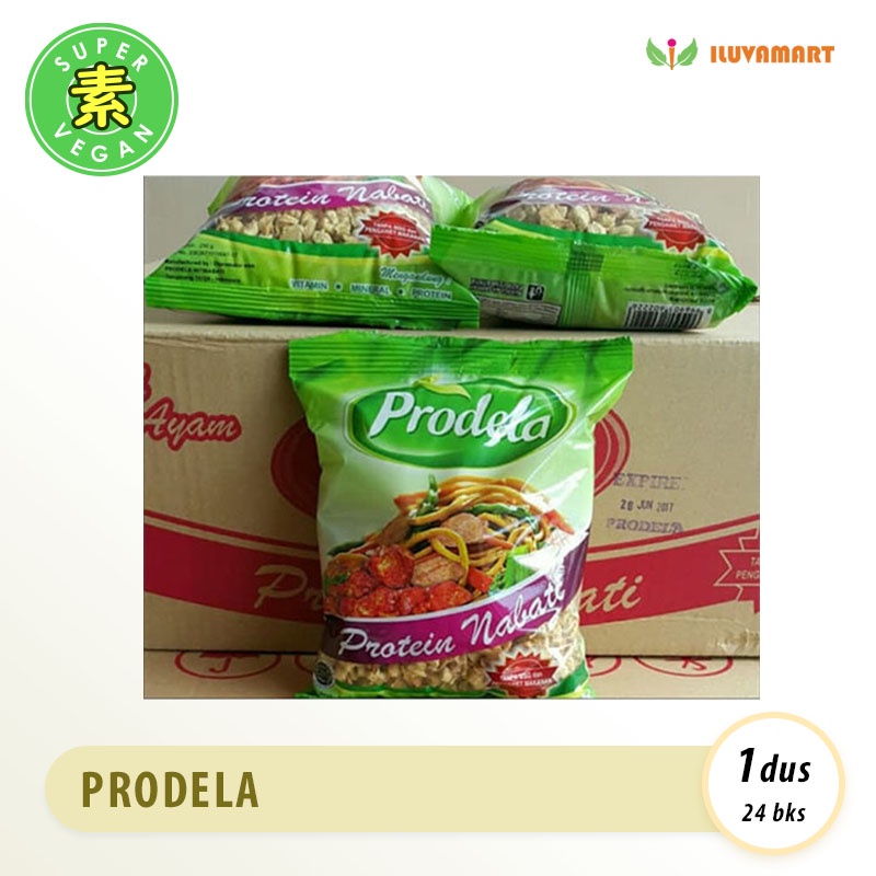 Jual Prodela / Protein Nabati Vegetarian / DUS isi 24 bks [Khusus ...