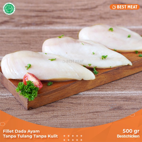 Jual Dada Ayam Fillet Dada Ayam Boneless Tanpa Kulit Bestchicken 450