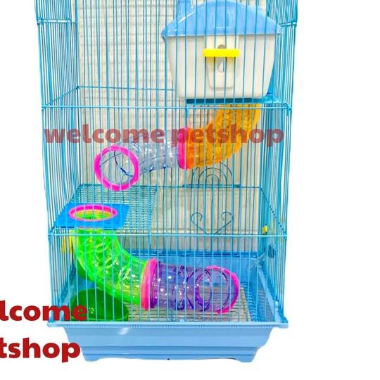 Jual POPULER Kandang Hamster 3# / Rumah Hamster / Kandang Hamster Tiga ...