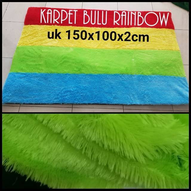 Jual Karpet raspur rainbow | Shopee Indonesia
