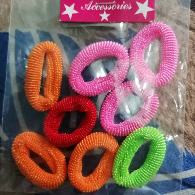 Jual Ikat rambut iket rambut Karet rambut mini | Shopee Indonesia
