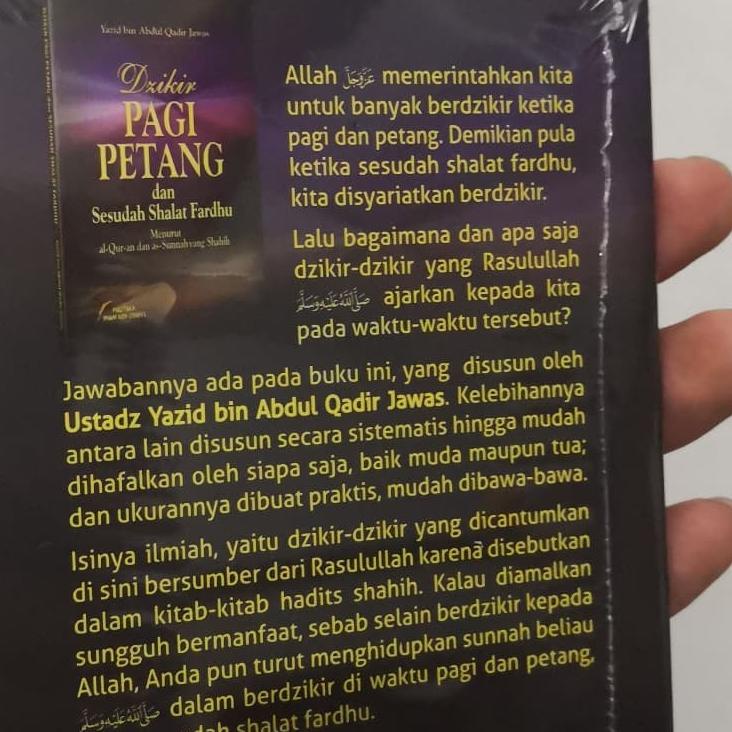 Jual [PRODUK YHPKR] Buku Saku Dzikir Pagi Dan Petang Dan Zikir Setelah ...