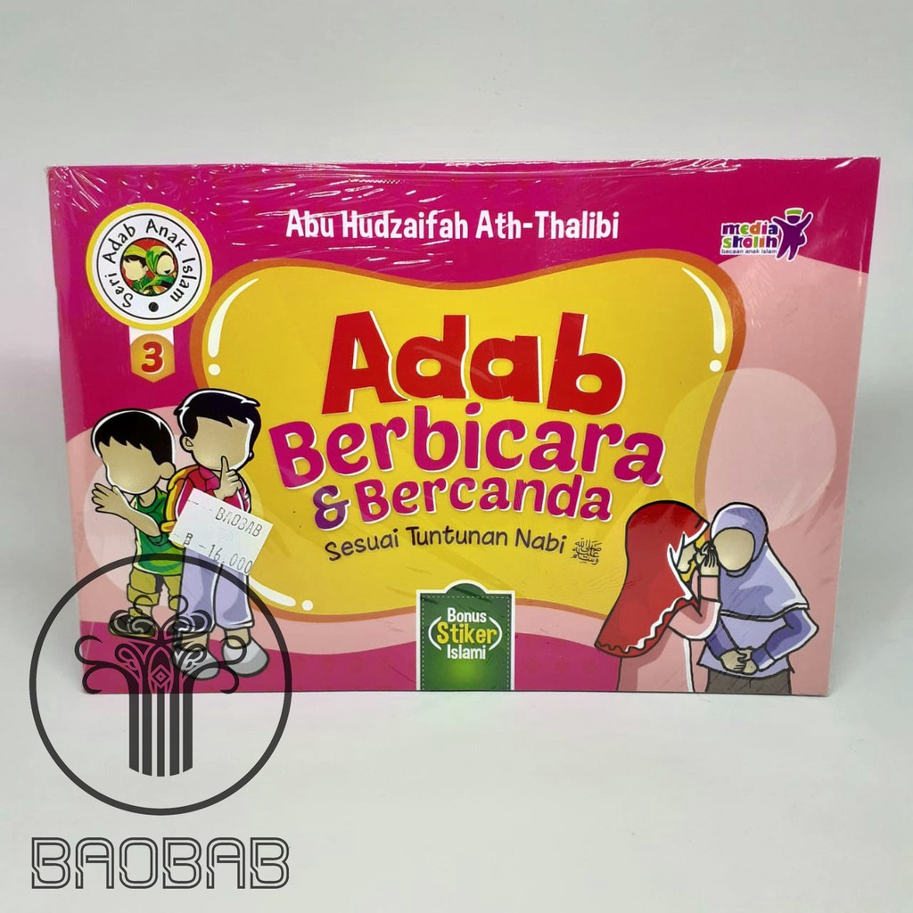Jual Buku Adab Berbicara & Bercanda Sesuai Tuntunan Nabi | Media Sholih ...