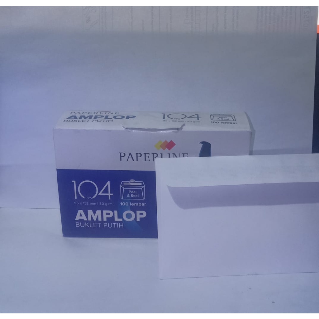 Jual Paperline Amplop Buklet Putih Lembar Shopee Indonesia