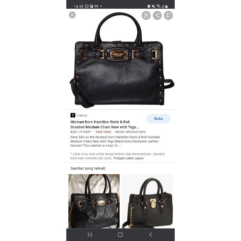 Michael kors hamilton rock n roll sale