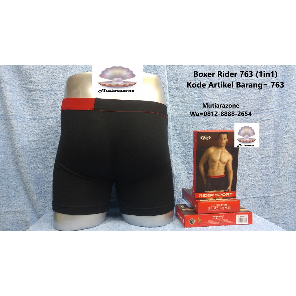 Jual Boxer Rider 763 (1in1) | Shopee Indonesia