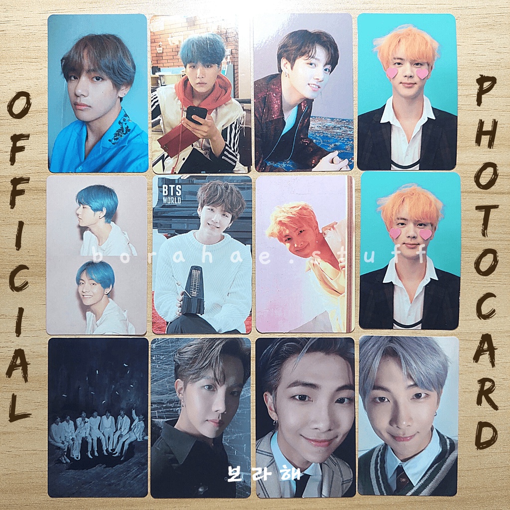 Jual [OFFICIAL] BTS LY PHOTOCARD PC LY HER TEAR ANSWER PERSONA MOTS 7 ...