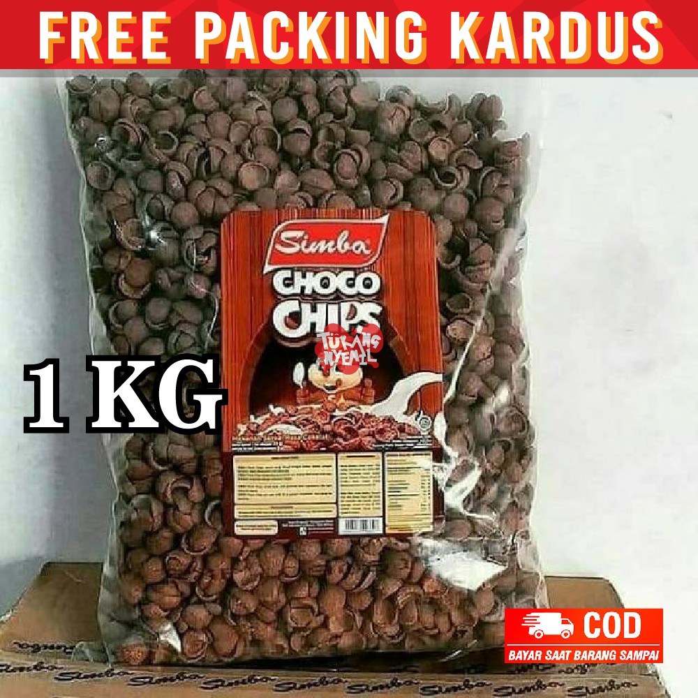 Jual SNACK KILOAN KOKO KRUNCH CRUNCH CHOCO CHIPS SIMBA 1 KG GRAM ...