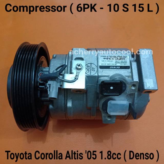 Jual Compressor Toyota Corolla Altis 2005 1.8cc (Denso) | Shopee Indonesia