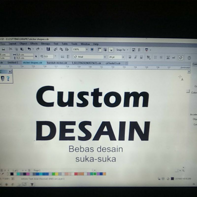 Jual custom desain, desain suka-suka | Shopee Indonesia