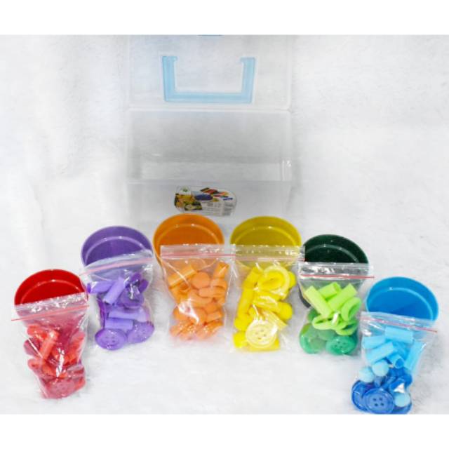 Jual Pot Sorting Warna dan bentuk Mainan edukasi | Shopee Indonesia