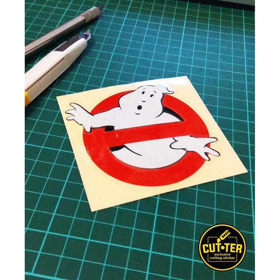 Jual cutting sticker GHOSTBUSTER logo | Shopee Indonesia