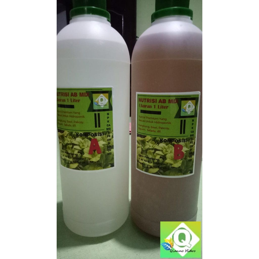 Jual AB MIX PEKATAN 1LTR (1000 ML A + 1000 ML B) | Shopee Indonesia