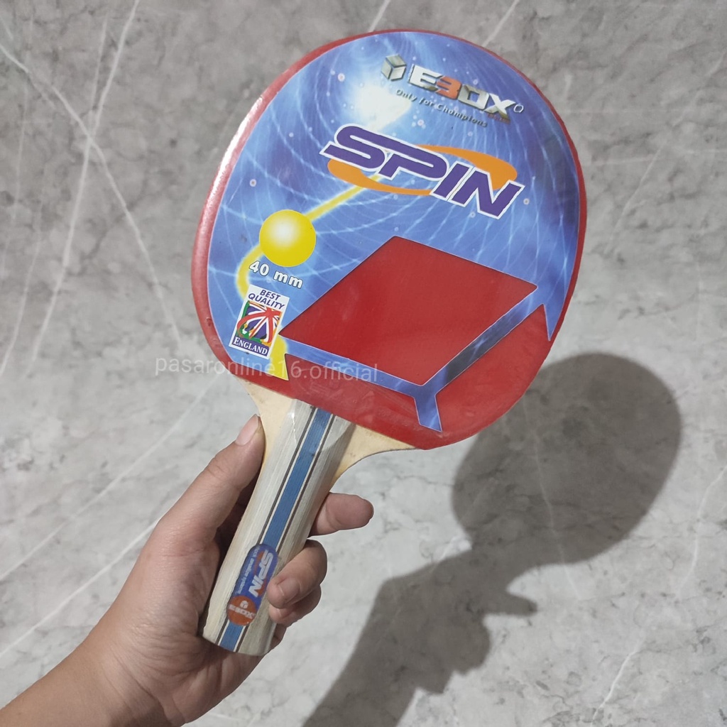 Jual RACKET TENIS MEJA EBOX SPIN | Shopee Indonesia