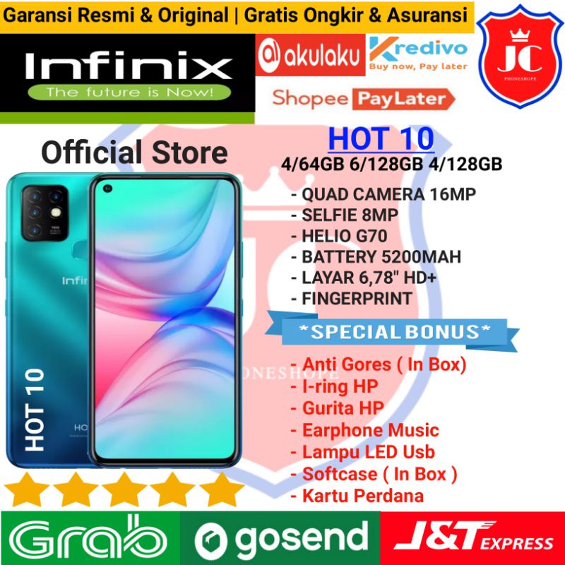 hp infinix hot 10 ram