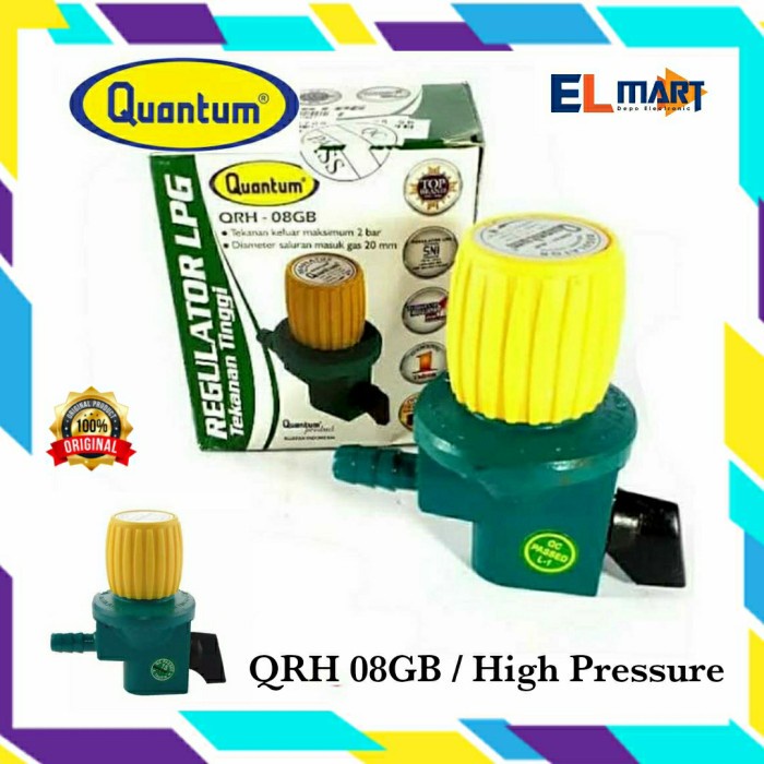Jual Regulator Gas Quantum High Pressure QRH 08GB 08 GB QRH08GB ...