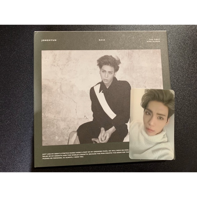 Jonghyun Base outlet album with PC