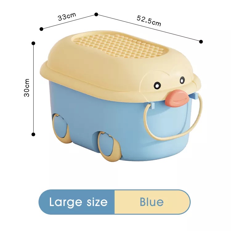 Jual CEILO Kotak Penyimpanan Mainan Anak Serbaguna | Storage Box Beroda ...