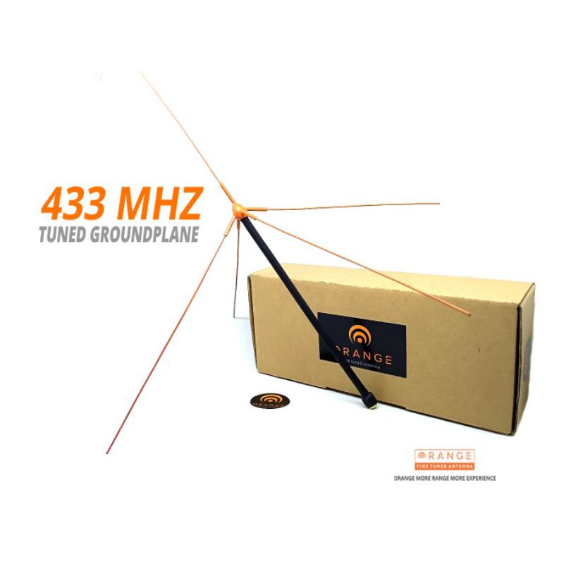 Rundstrahlantenne, Ground Plane Antenne für GSM Mobilfunk 900 MHz BAZ